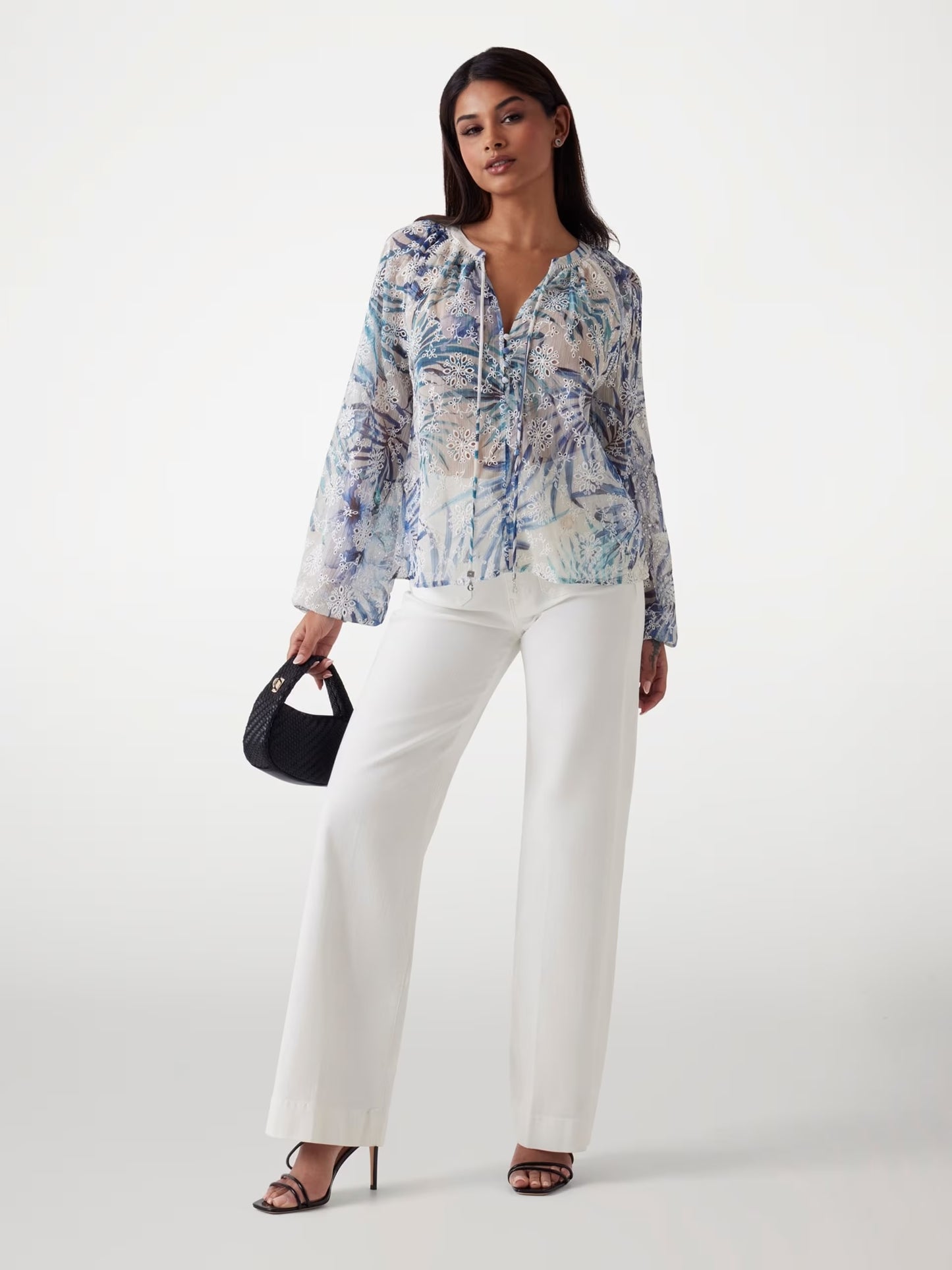 Guess Daniel Embroidery Tunic Blouse