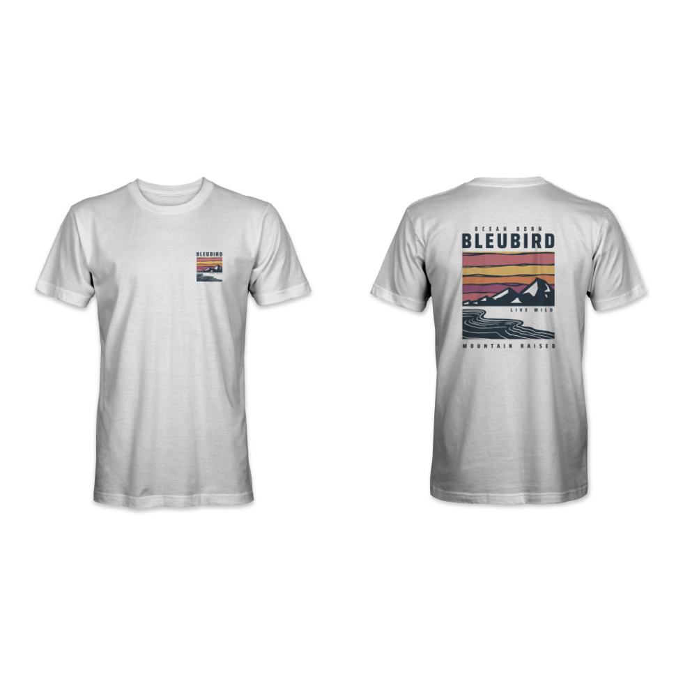Bleubird Wild Tee - White