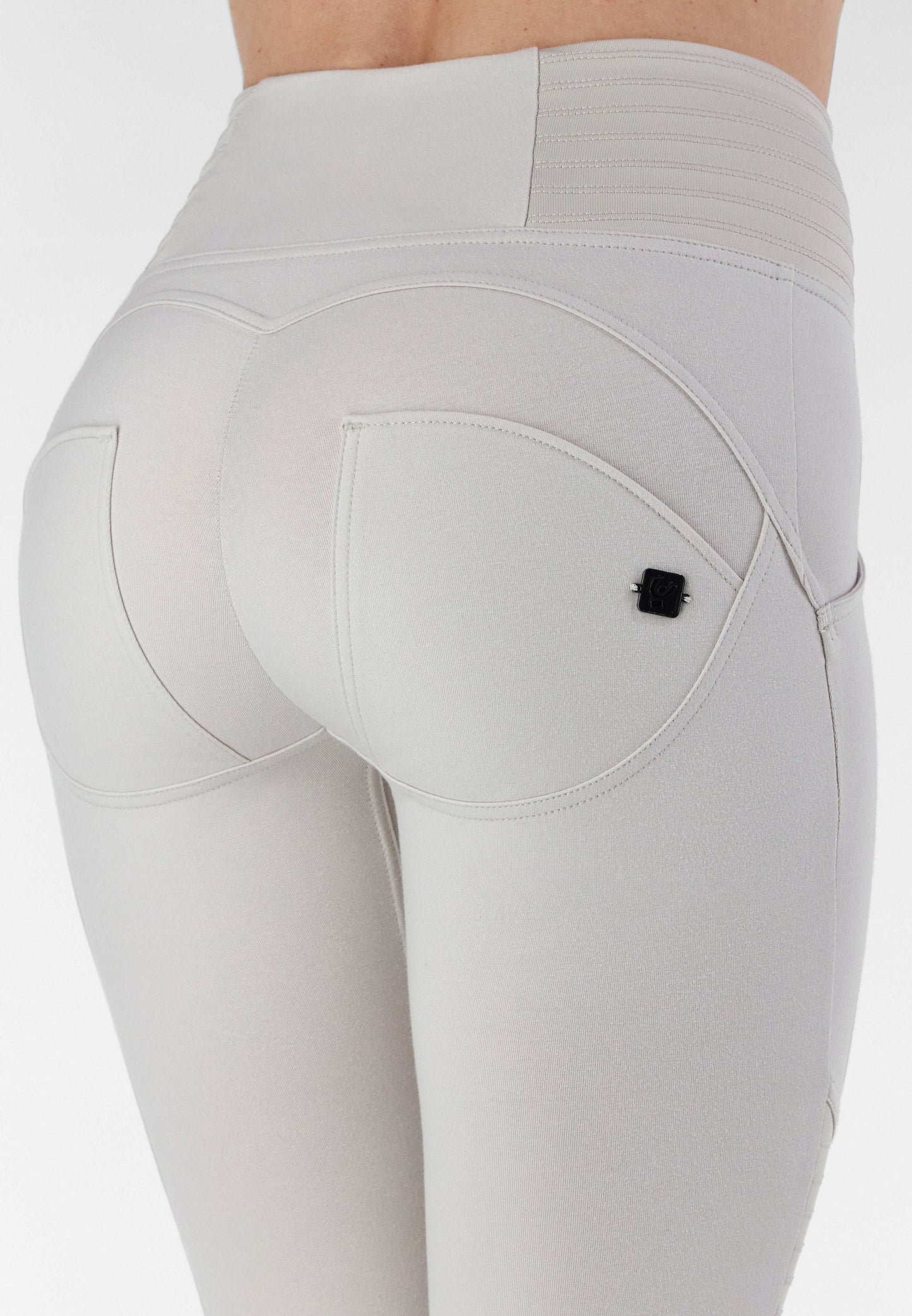 Freddy's Ankle Length Biker High Rise - Ivory