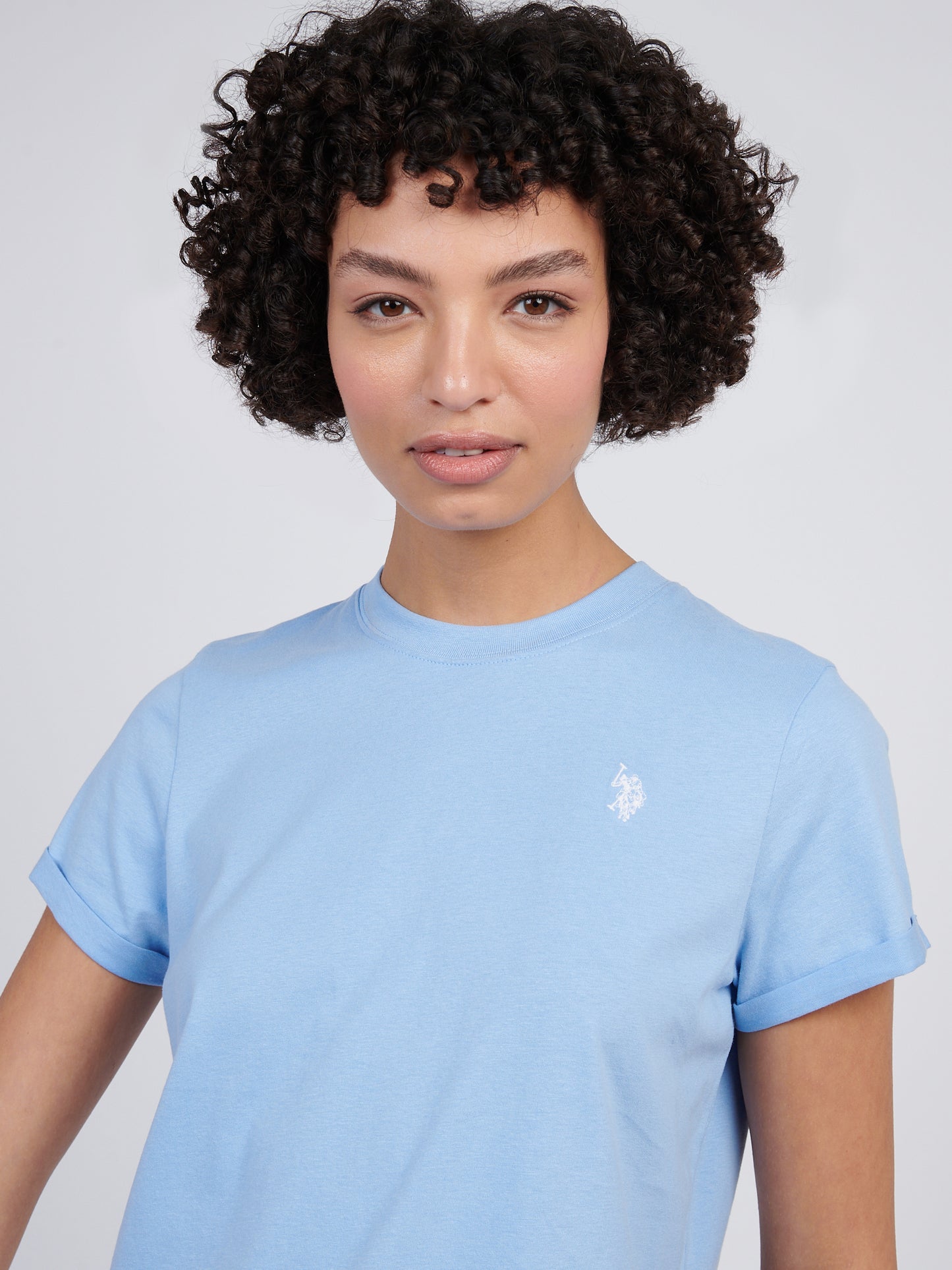 U.S. POLO ASSN. Crew Neck Tee - Vista Blue