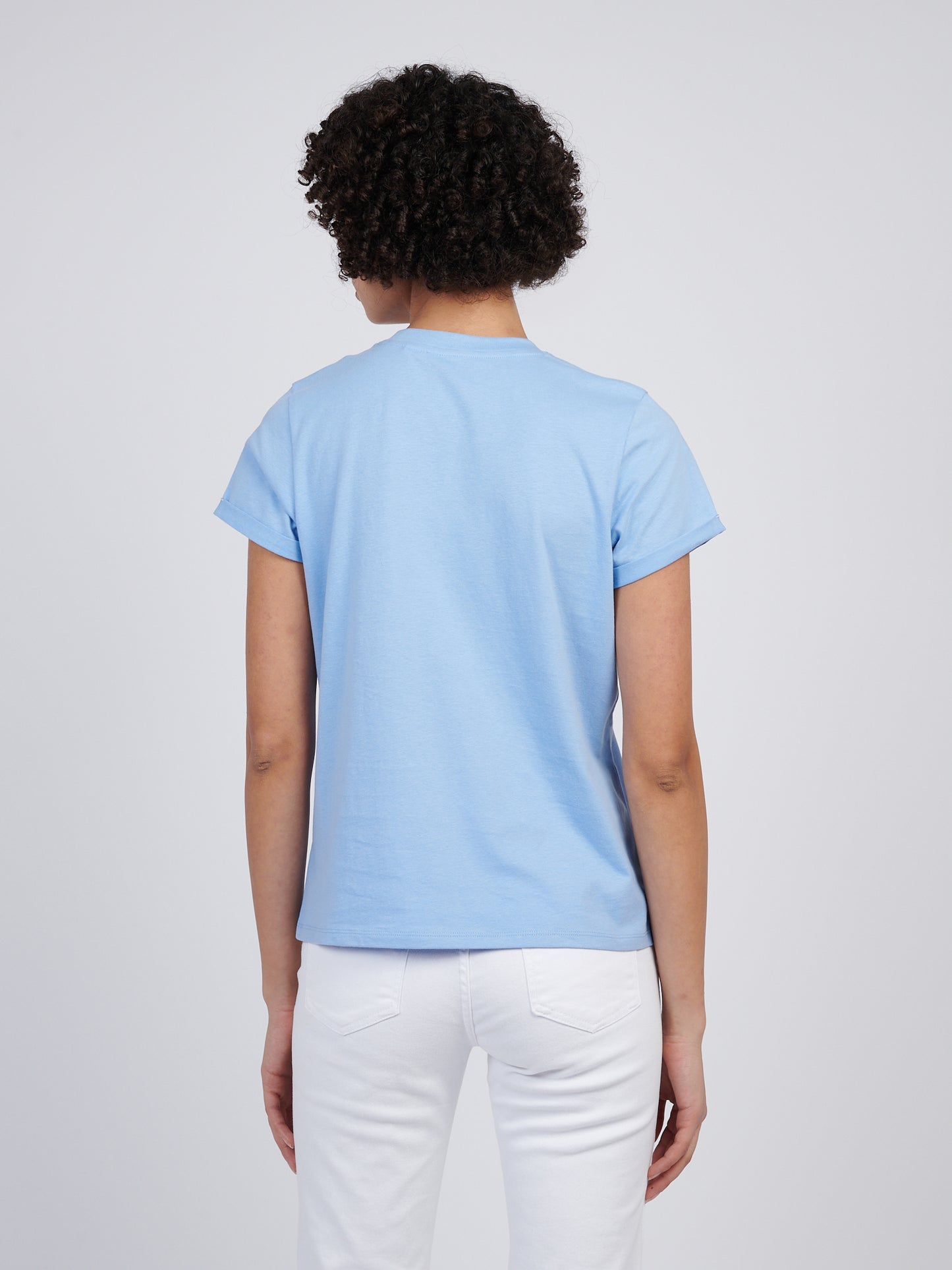 U.S. POLO ASSN. Crew Neck Tee - Vista Blue