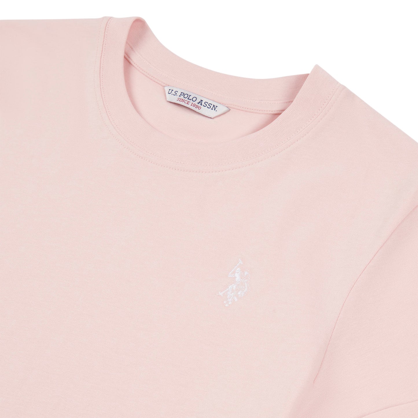 U.S. Polo Assn. Crew Neck Tee - Crystal Rose
