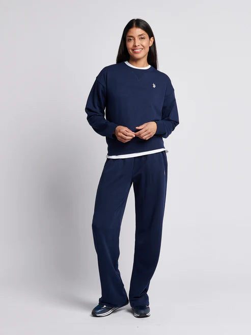 U.S. POLO ASSN. Crew Sweatshirt - Navy Iris