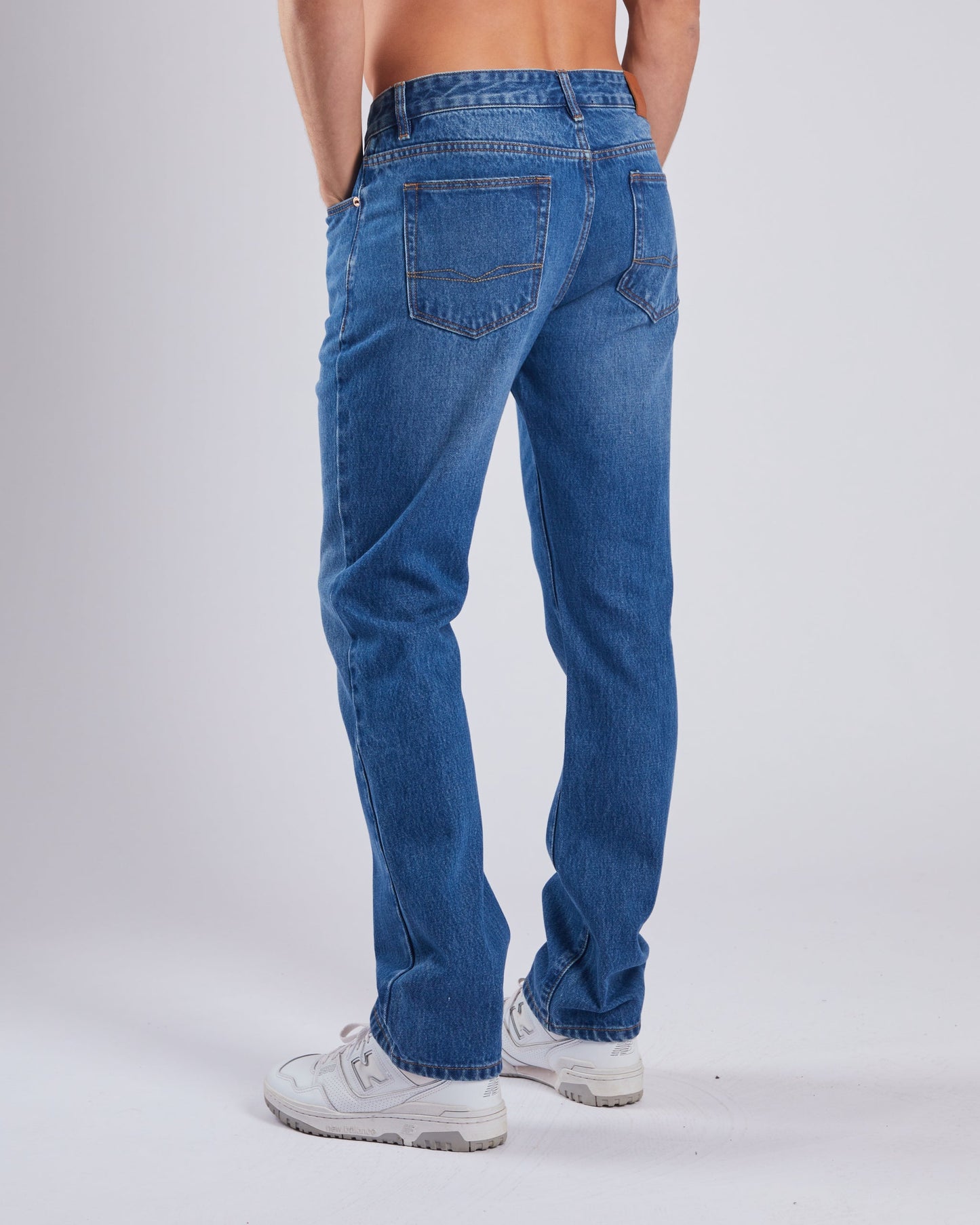 Diesel Wilson Phoenix Straight Fit Denim - Medium Blue
