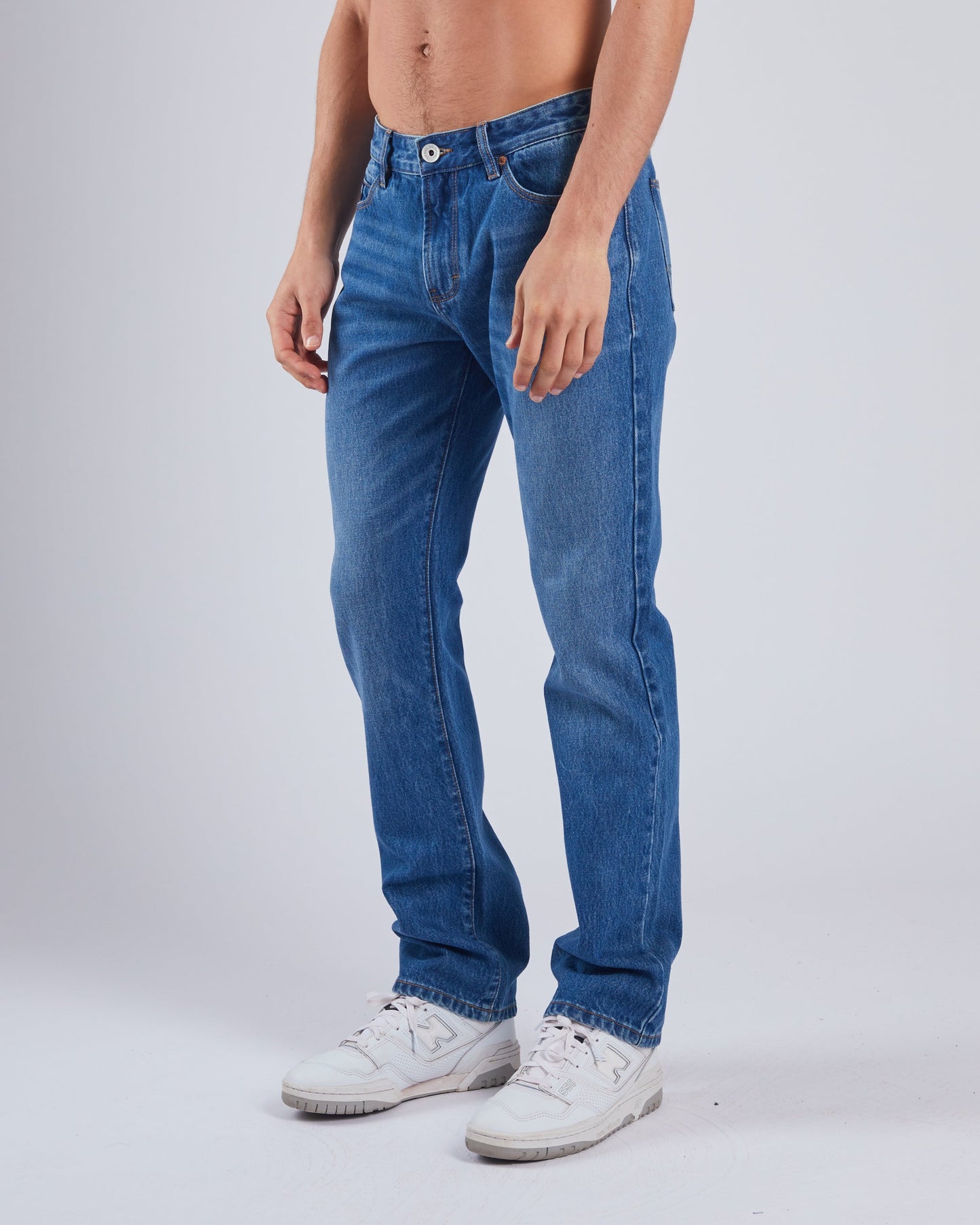 Diesel Wilson Phoenix Straight Fit Denim - Medium Blue