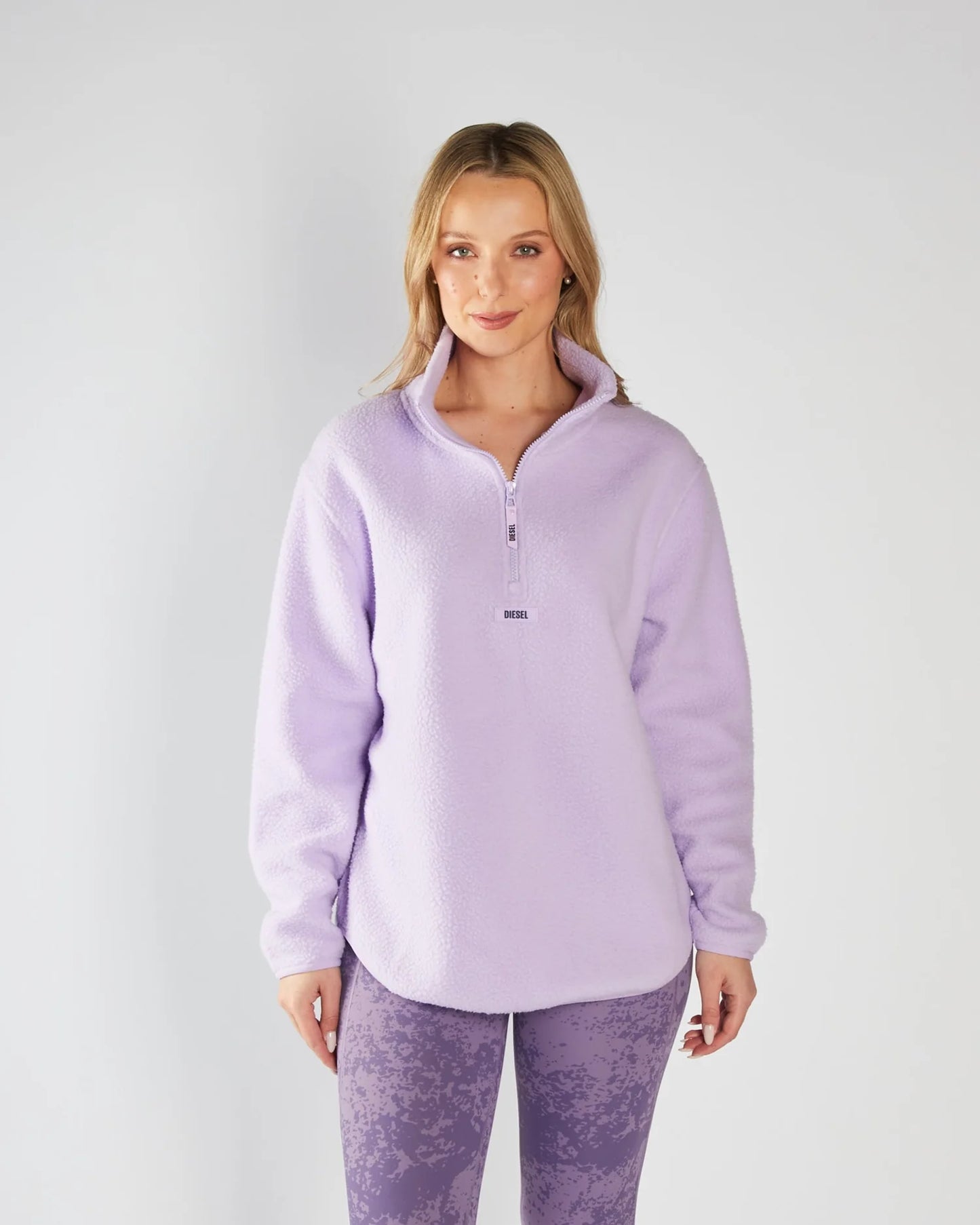Diesel Zara Half Zip- Lilac