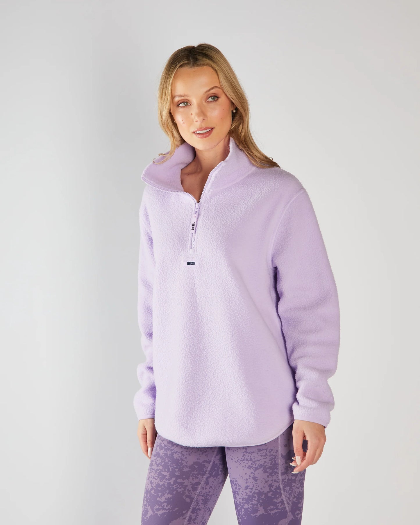 Diesel Zara Half Zip- Lilac