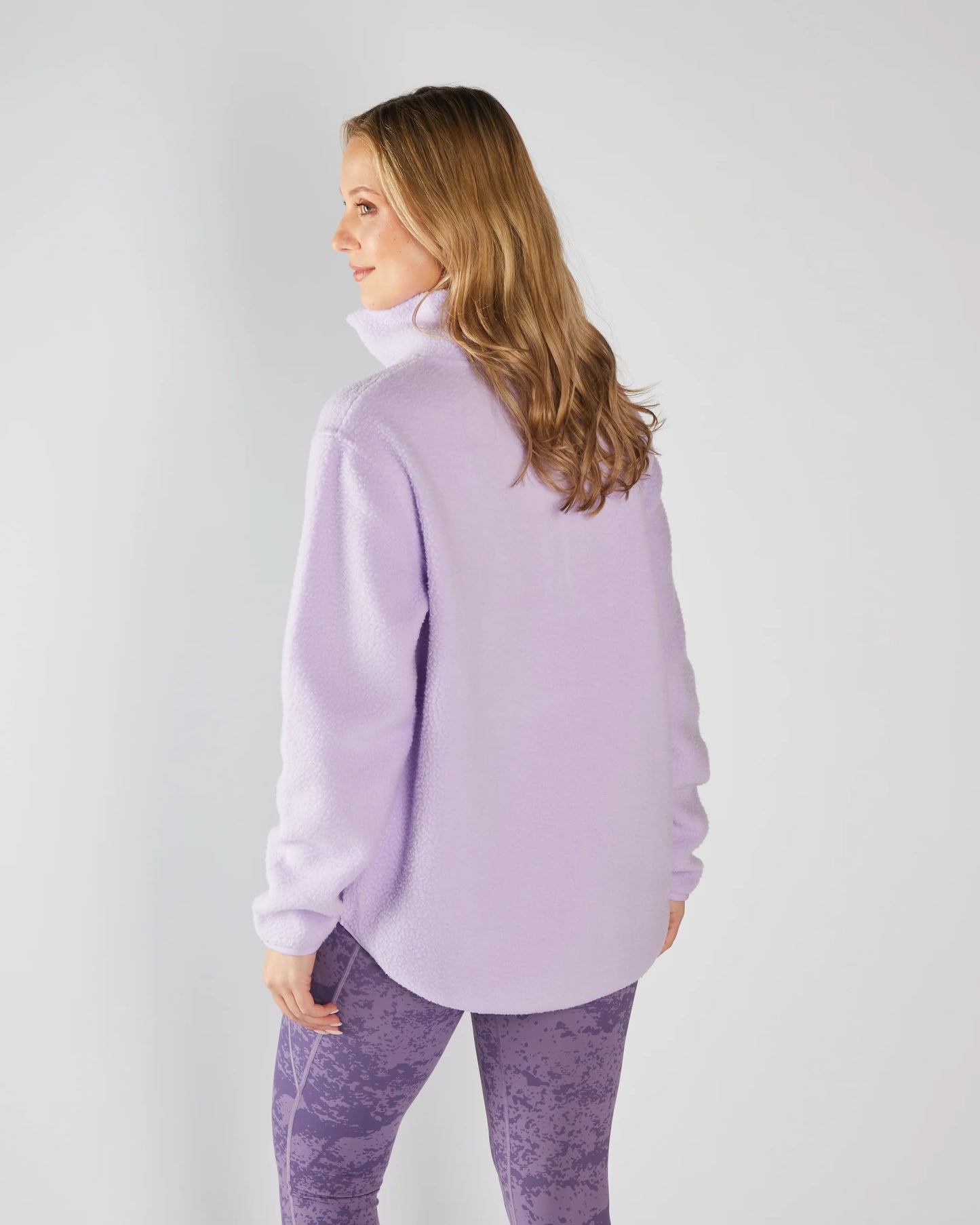 Diesel Zara Half Zip- Lilac