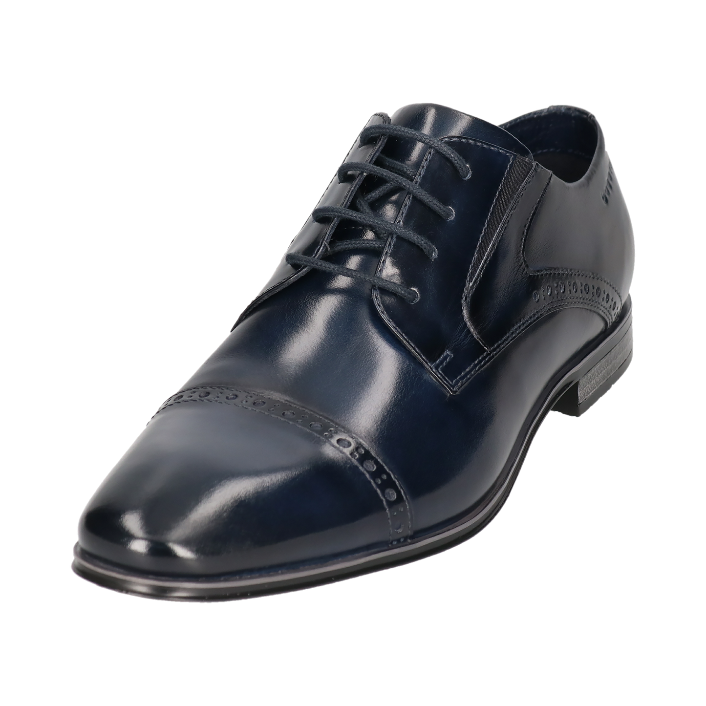Bugatti Leather Business Shoe - Dark Blue