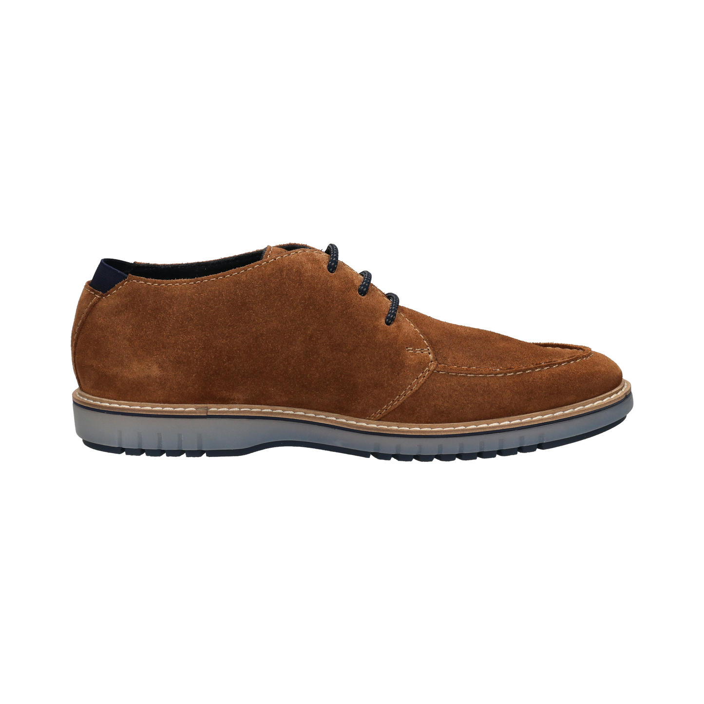 Bugatti Leather Lace Up Shoe - Cognac