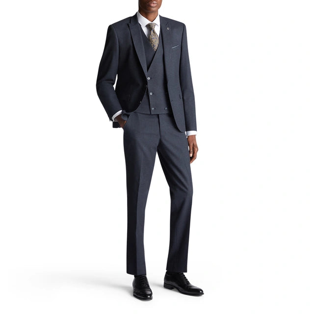 Remus Uomo SB Mario Waistcoat - Navy Marl