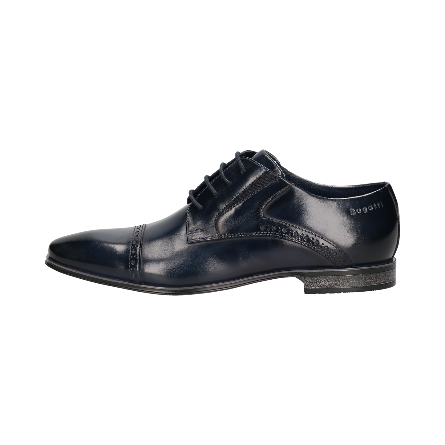 Bugatti Leather Business Shoe - Dark Blue