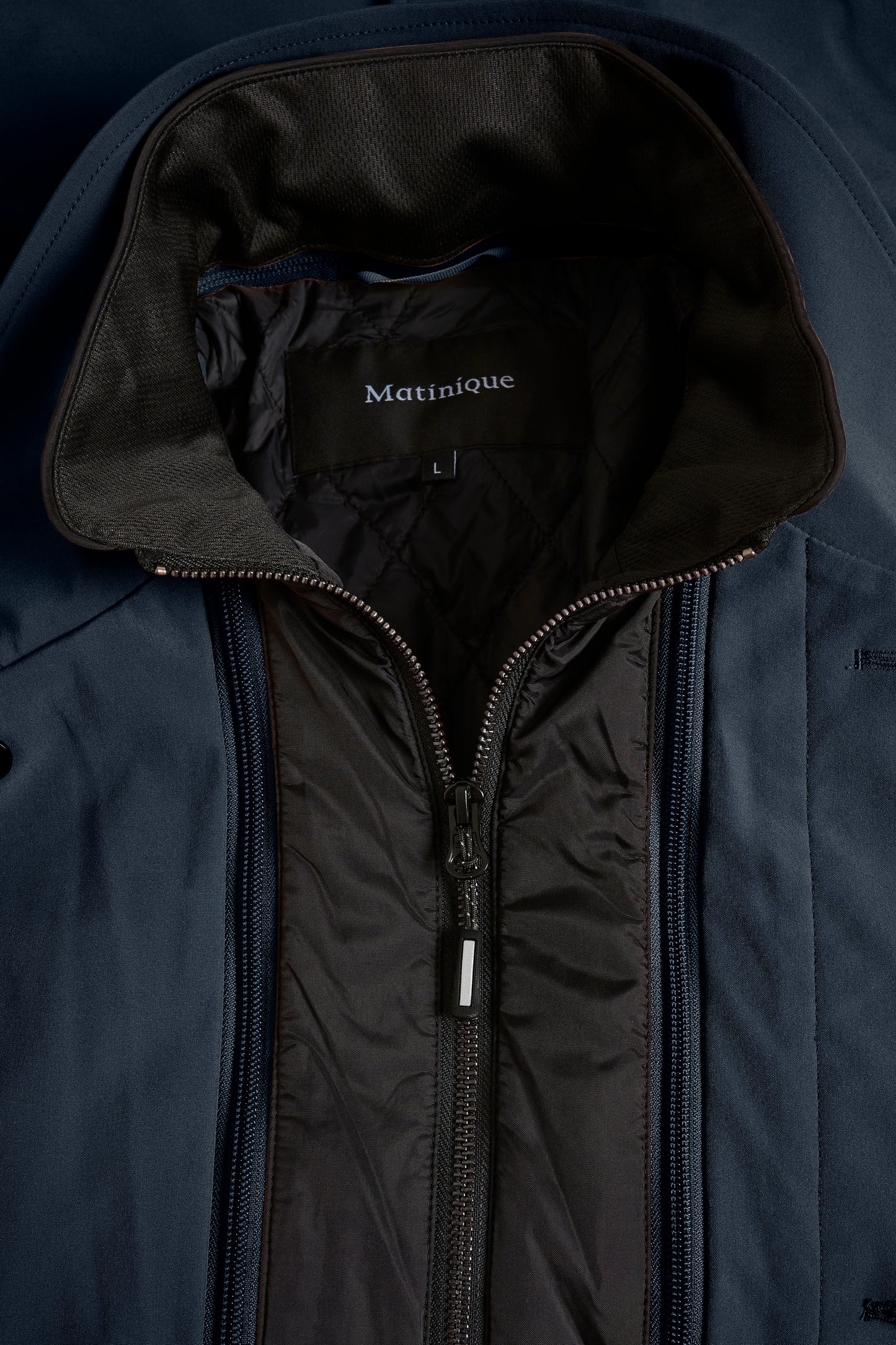Matinique Philman Coat - Navy