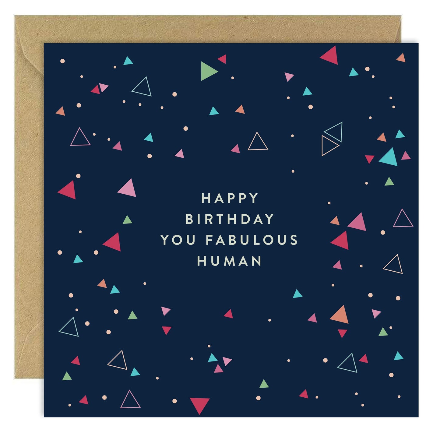 Bold Bunny Card - Happy Birthday You Fabulous Human