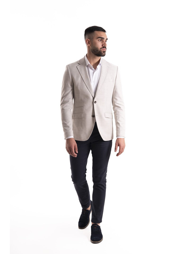 SELINAC Slim Fit Blazer - Silver