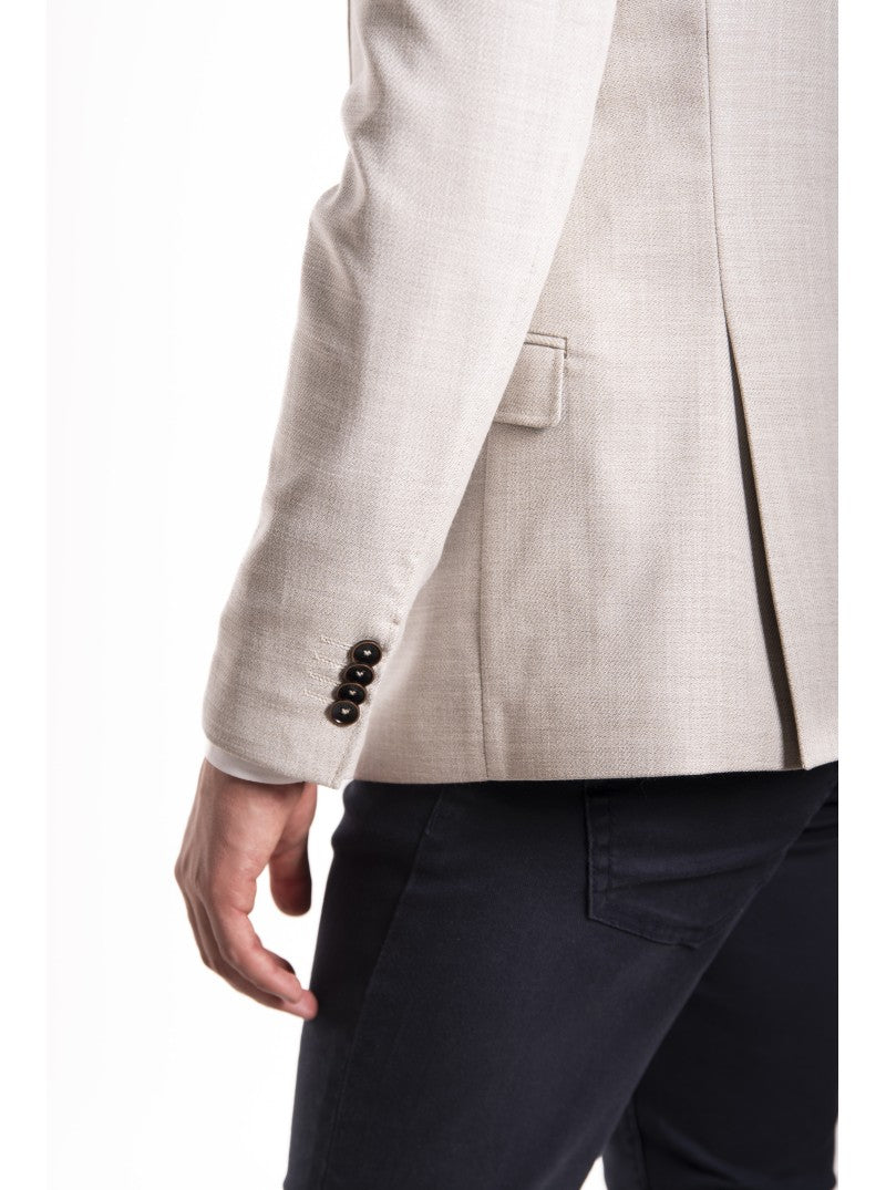 SELINAC Slim Fit Blazer - Silver