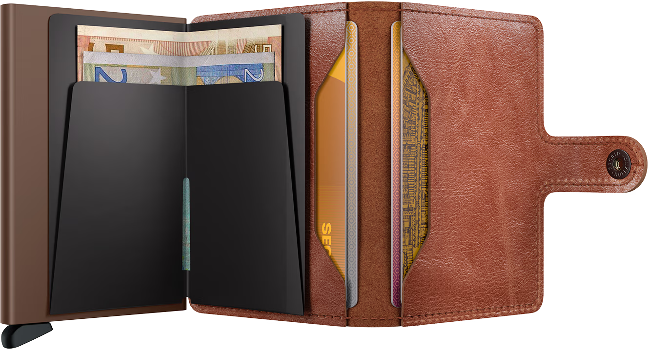 Secrid Miniwallet - Vintage Cognac/Brown