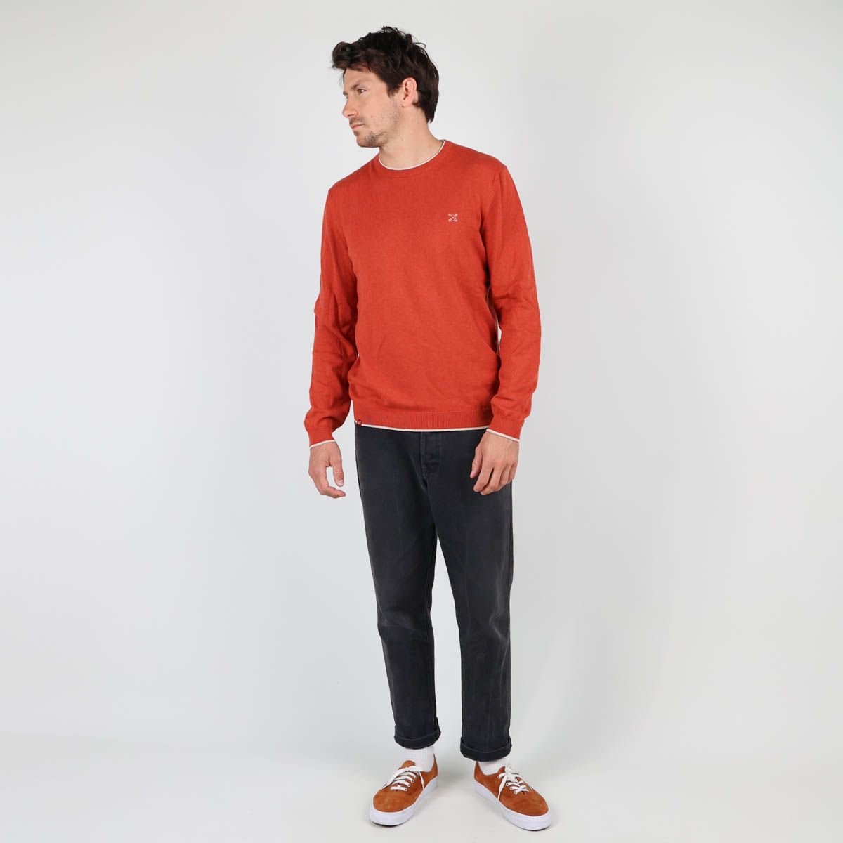 Oxbow Peroni Jumper - Brick Chine