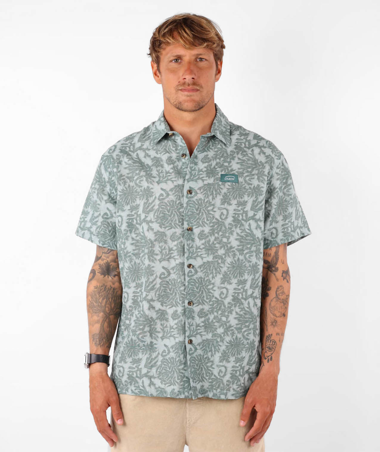 Oxbow Barrel Shirt - Eucalyptus