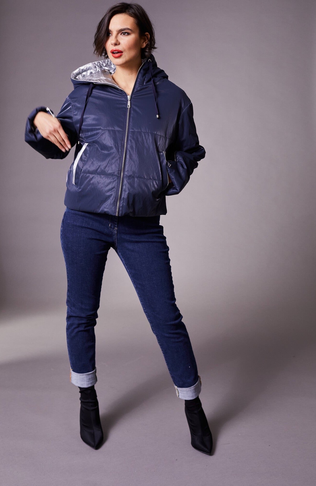 Peruzzi Puffa Jacket - Midnight