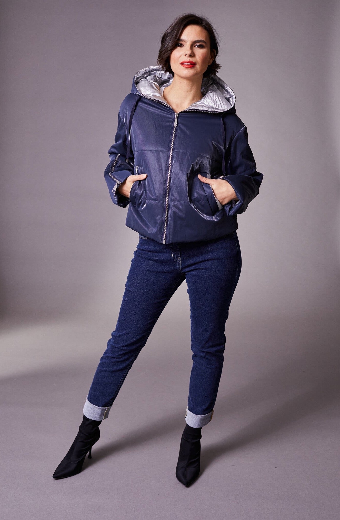 Peruzzi Puffa Jacket - Midnight