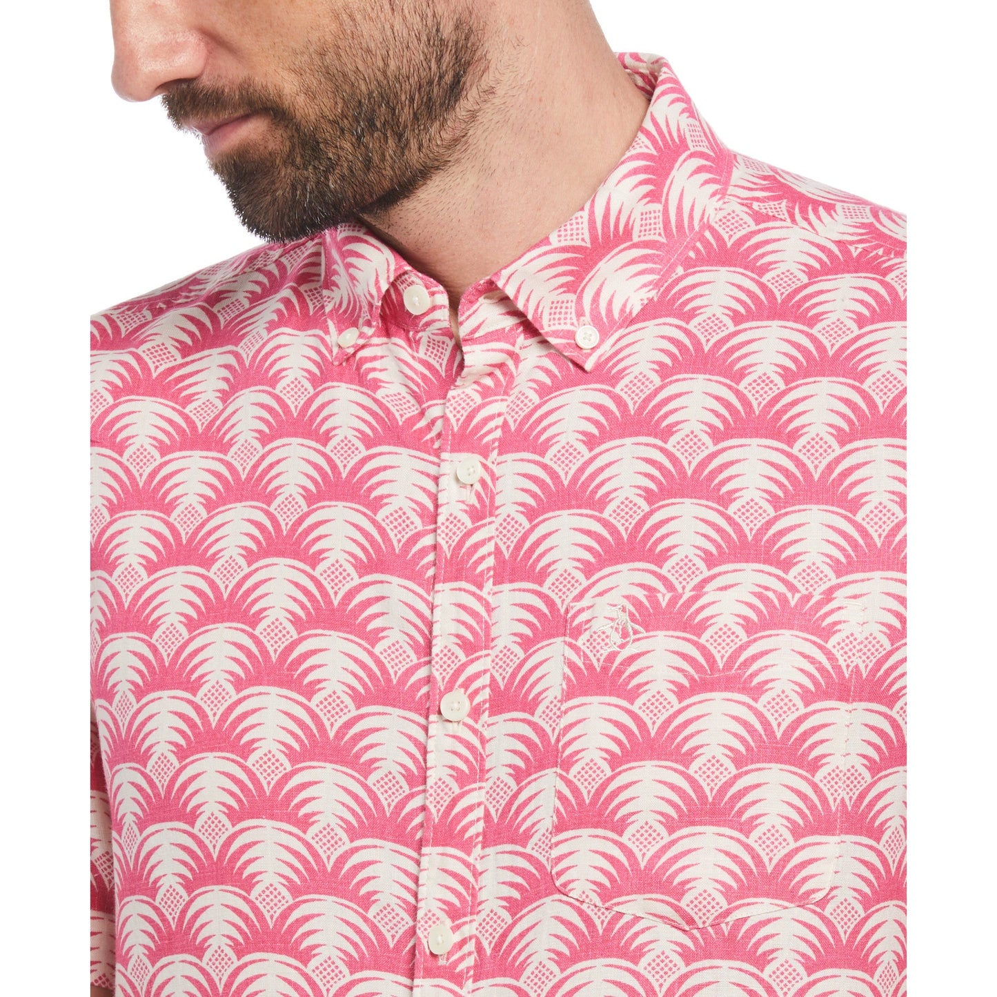 Original Penguin Short Sleeved Shirt - Birch
