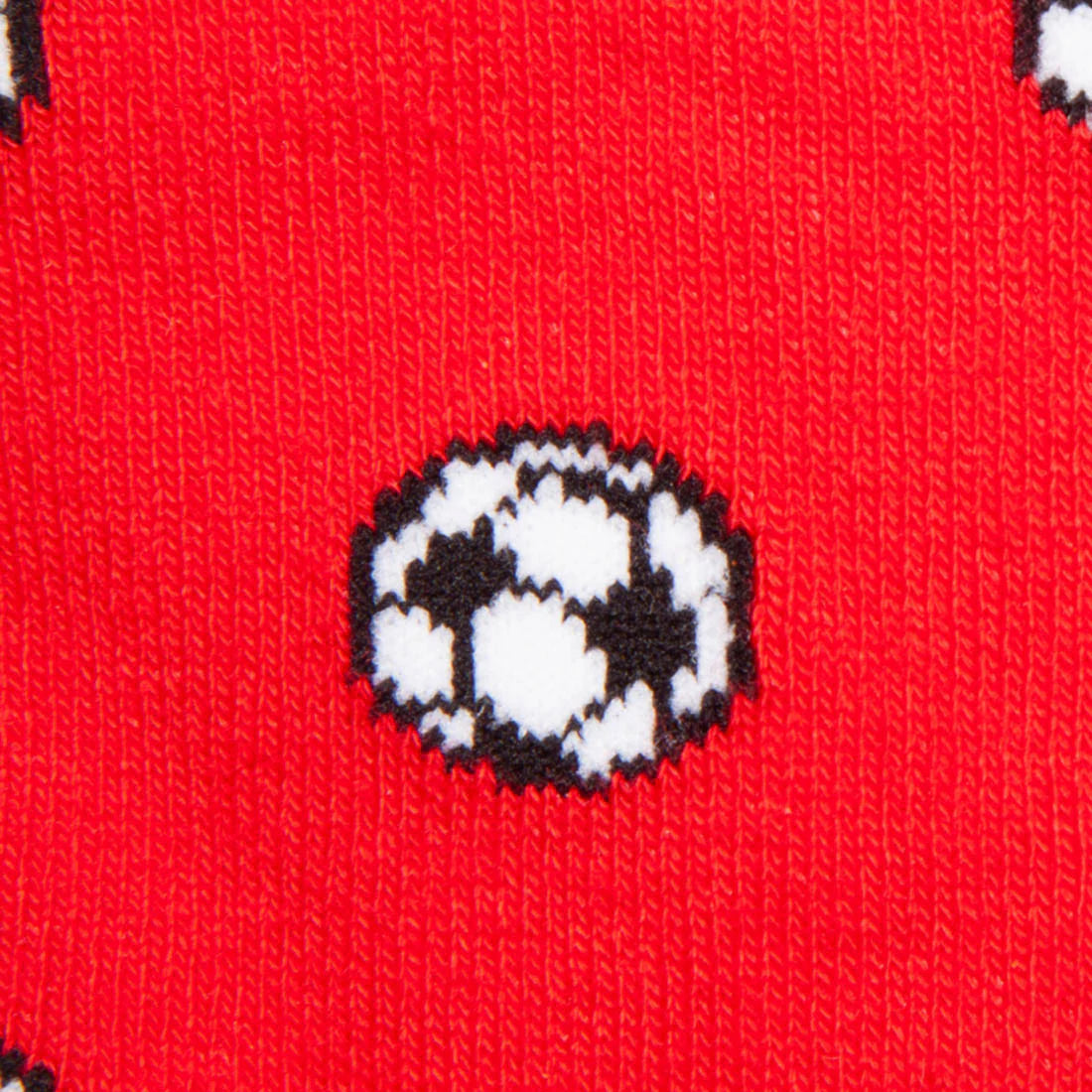 Swole Panda Bamboo Socks - Red Football