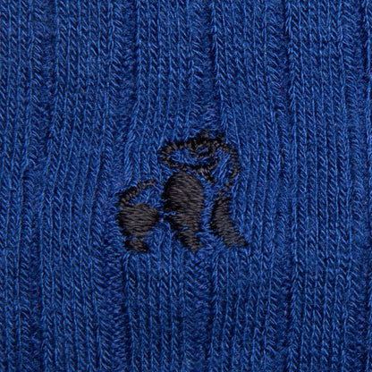 Swole Panda Bamboo Socks - Royal Blue