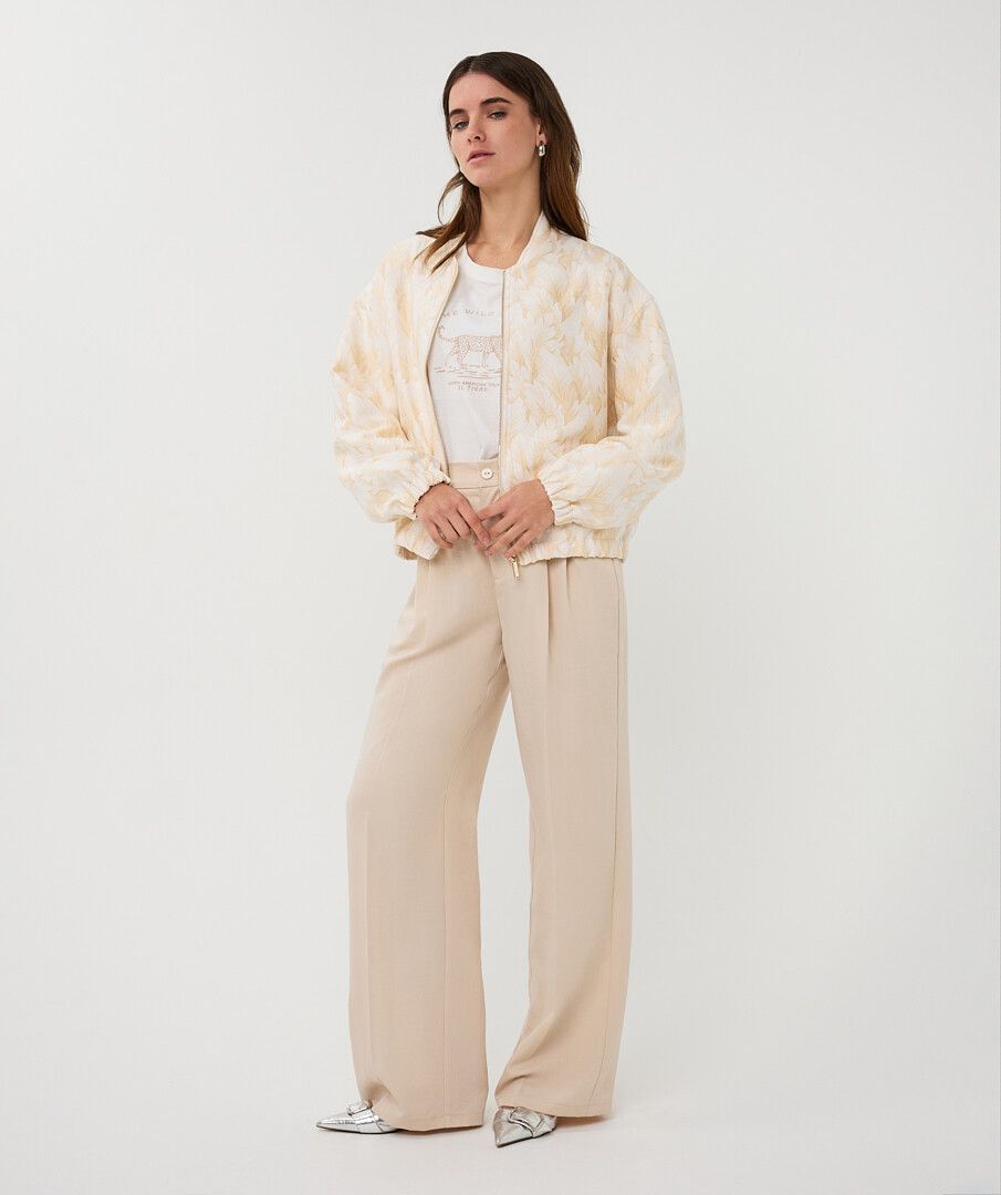 Esqualo Jacket Bomber Feather - Natural