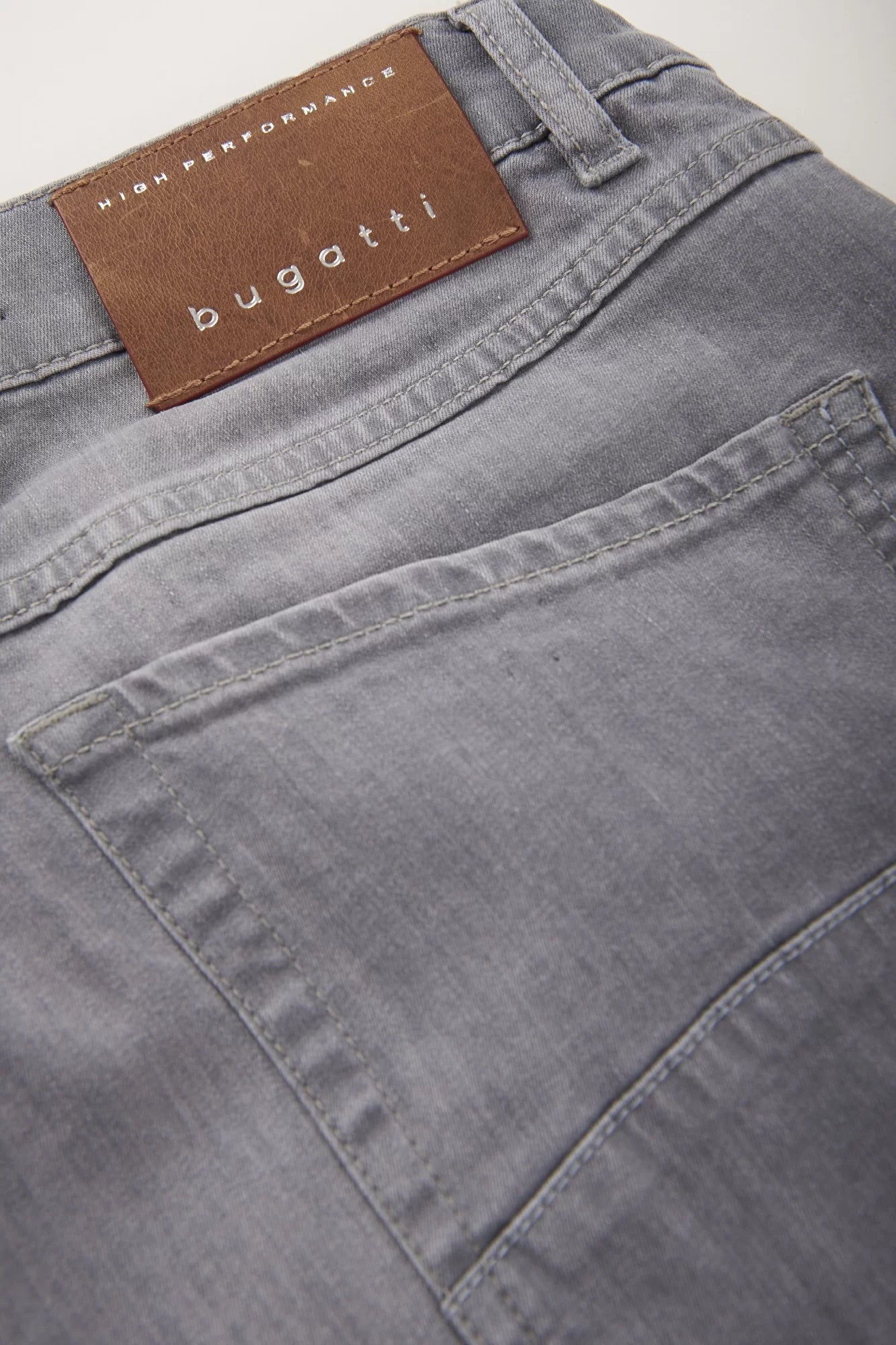 Bugatti Lightweight Denim Jean - Grey