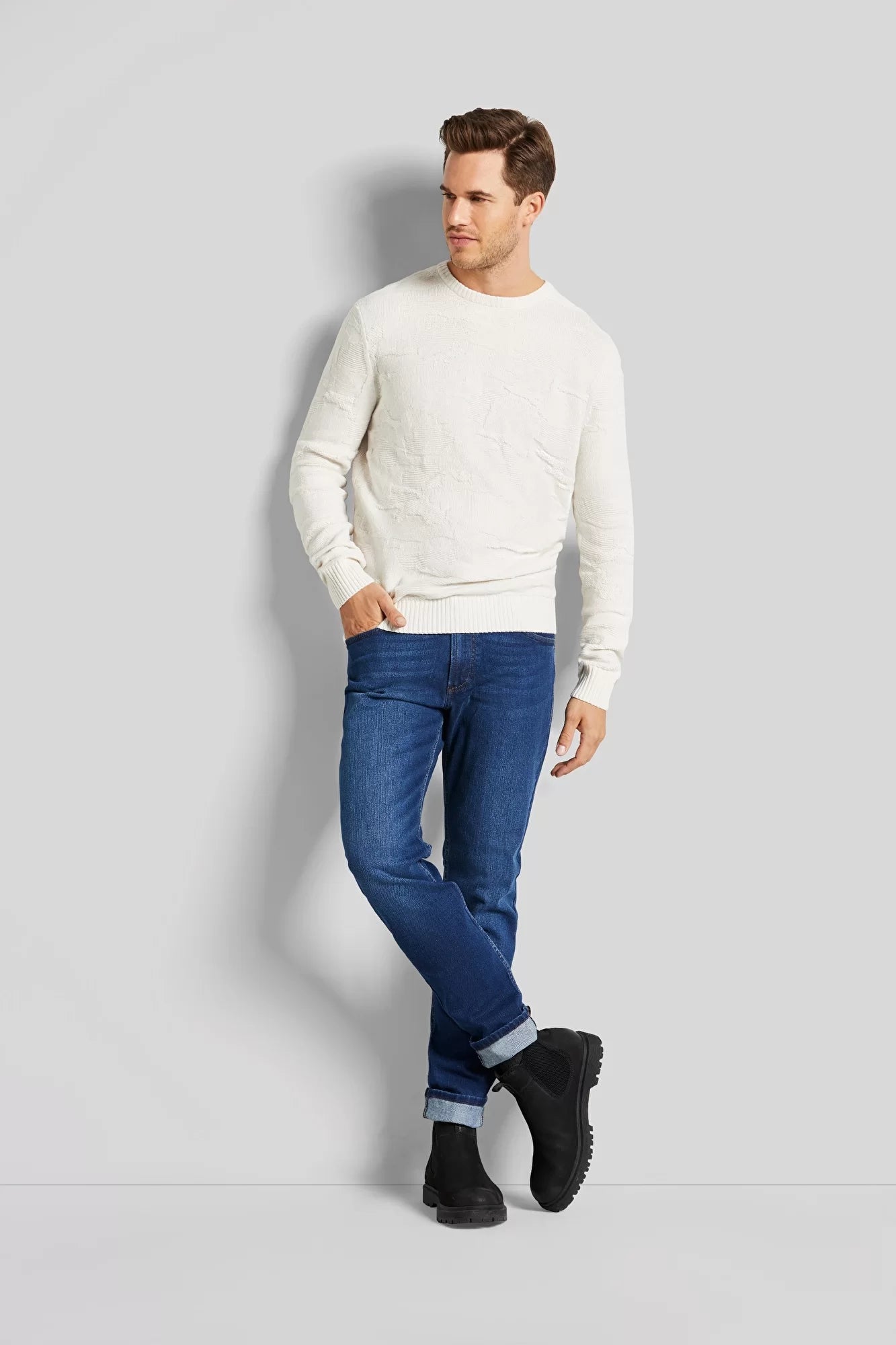 Bugatti Regular Jeans - Mid Wash