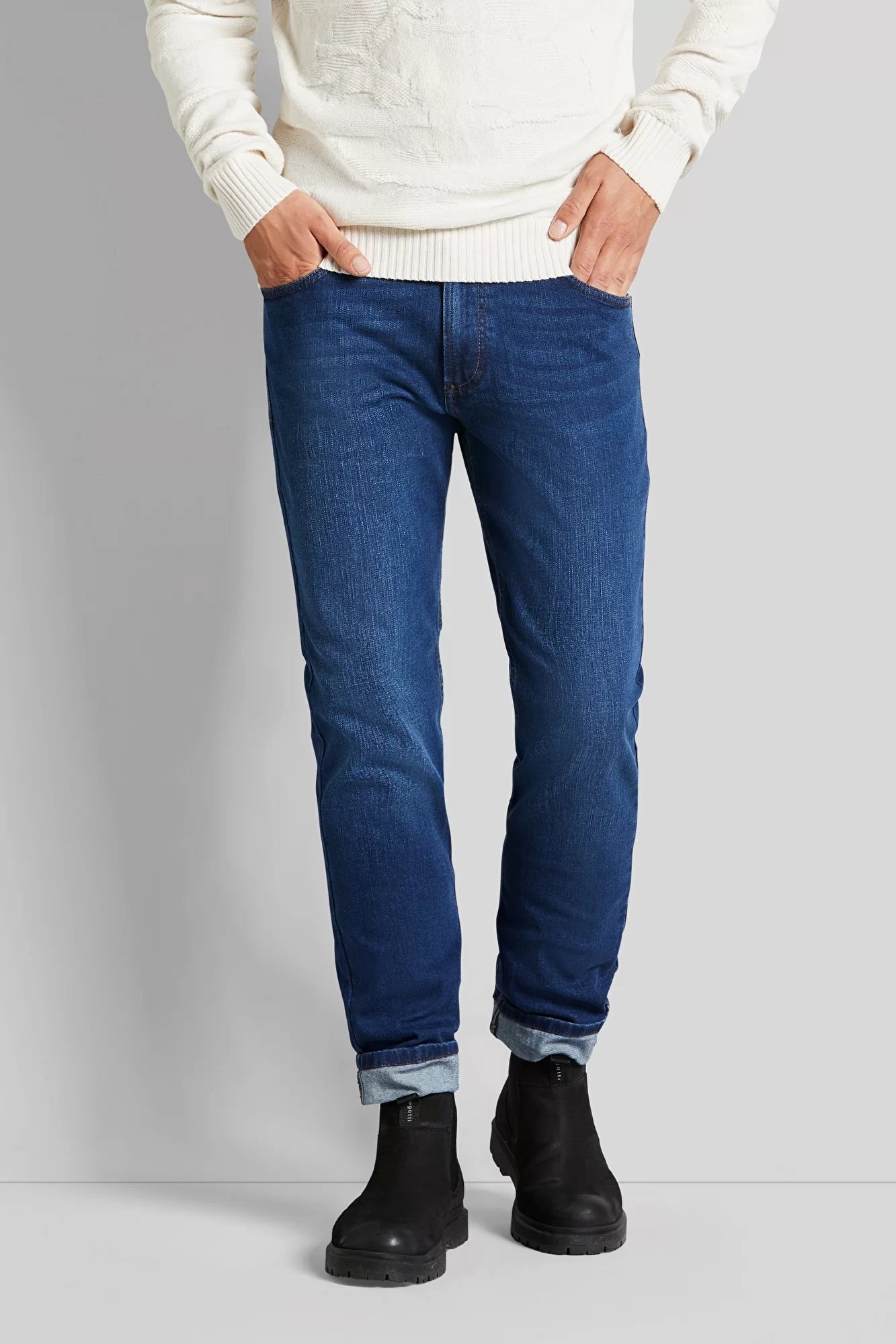 Bugatti Regular Jeans - Mid Wash