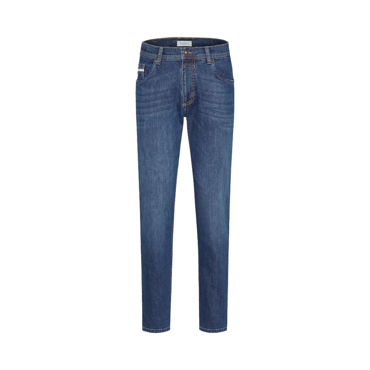 Bugatti Indigo Stretch Modern Fit Jean - Mid Wash