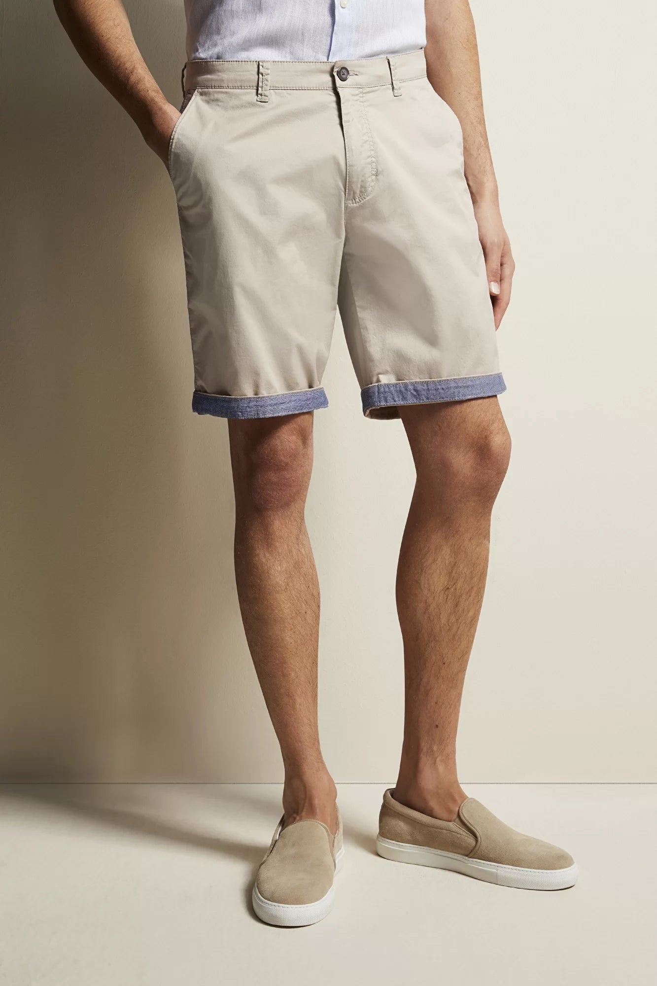 Bugatti Casual Chino Short Beige