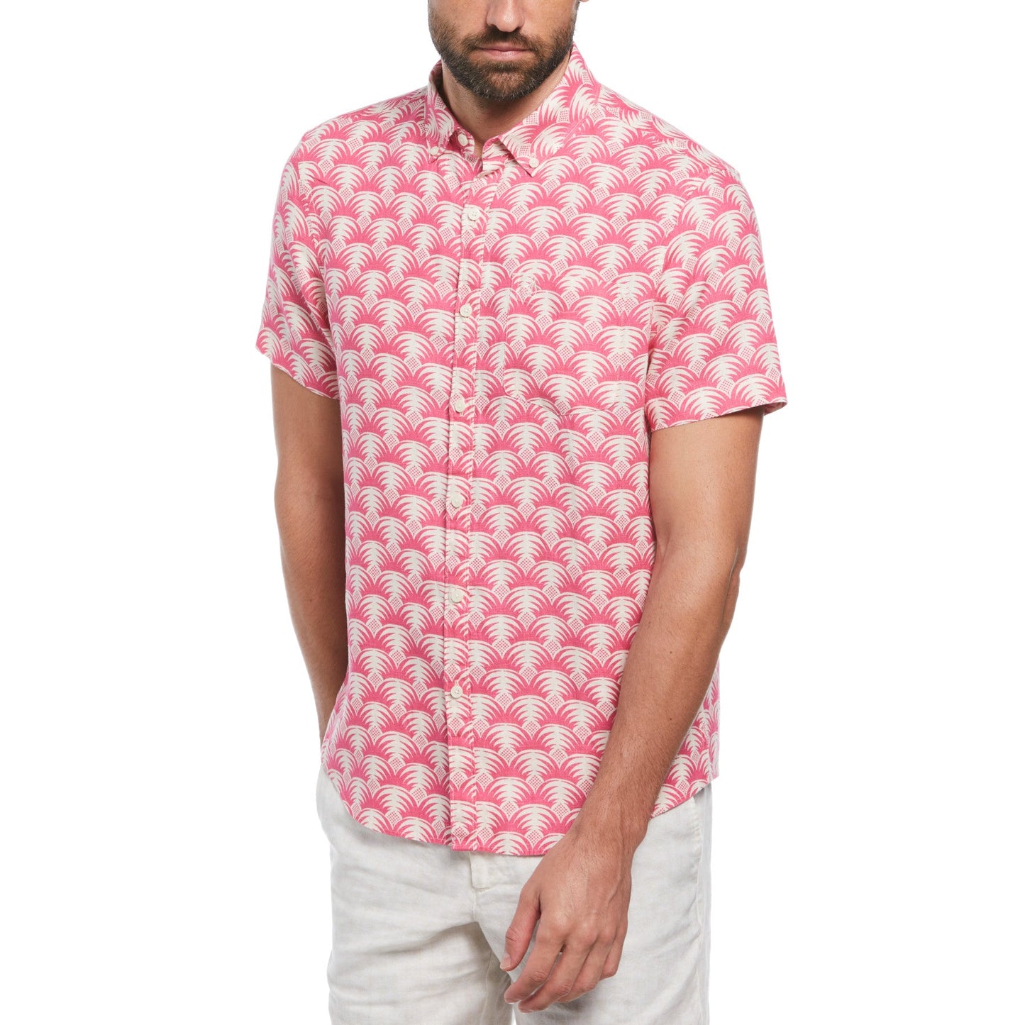 Original Penguin Short Sleeved Shirt - Birch