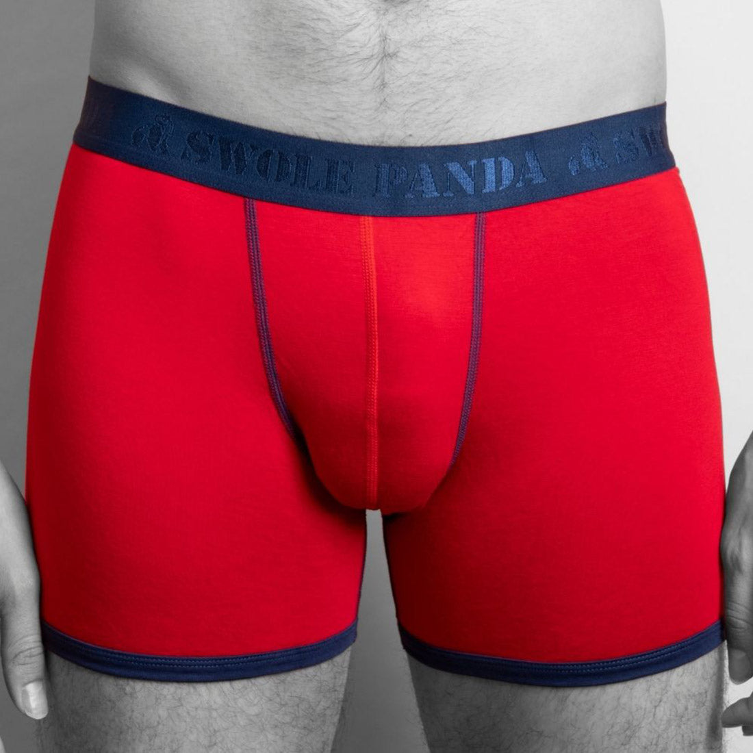 Swole Panda Bamboo Boxers - Polka Dots