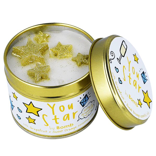 Bomb Cosmetics Tin Candle - You star