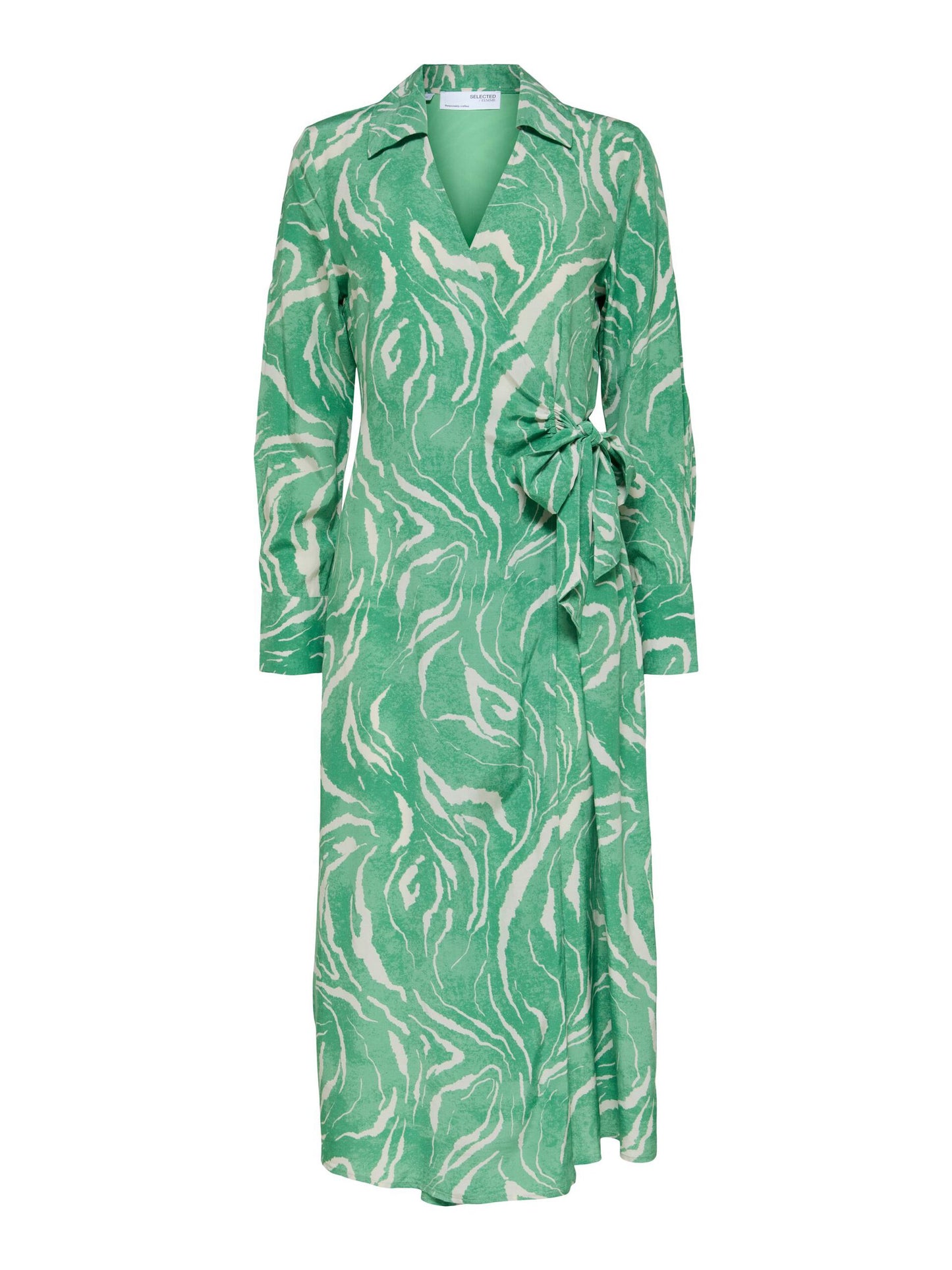 Selected Femme Sirine Midi Wrap Dress