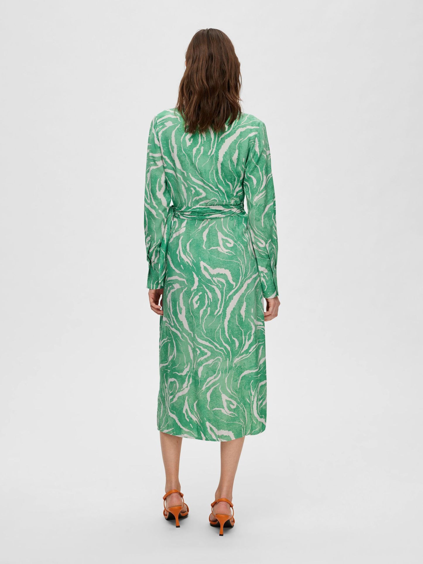 Selected Femme Sirine Midi Wrap Dress