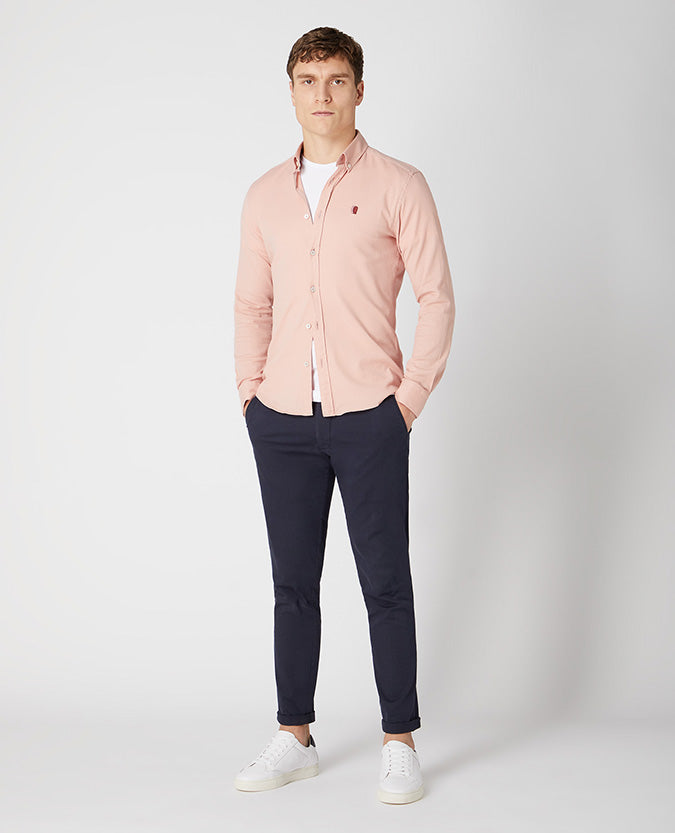 Remus Uomo Ashton Shirt - Salmon