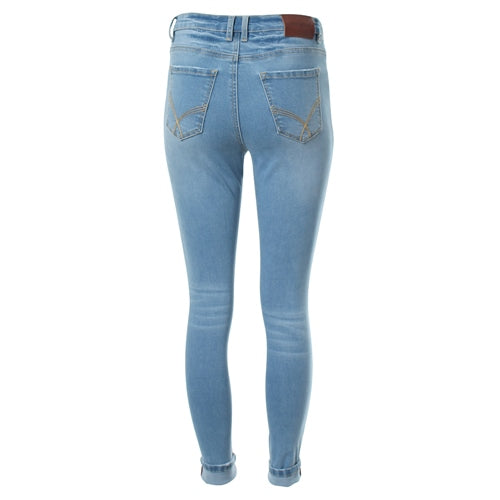 Rant & Rave Bailey Crop Jean - Ice Blue