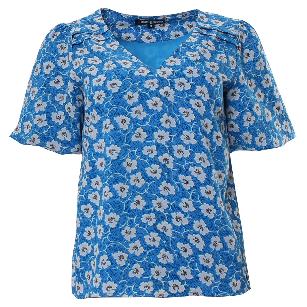 Rant & Rave Darlene Top - Blue
