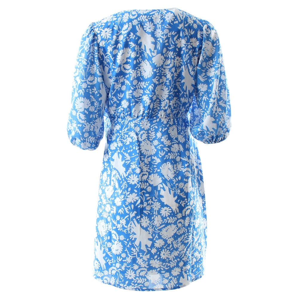 Rant & Rave Amanda Wrap Dress - Blue