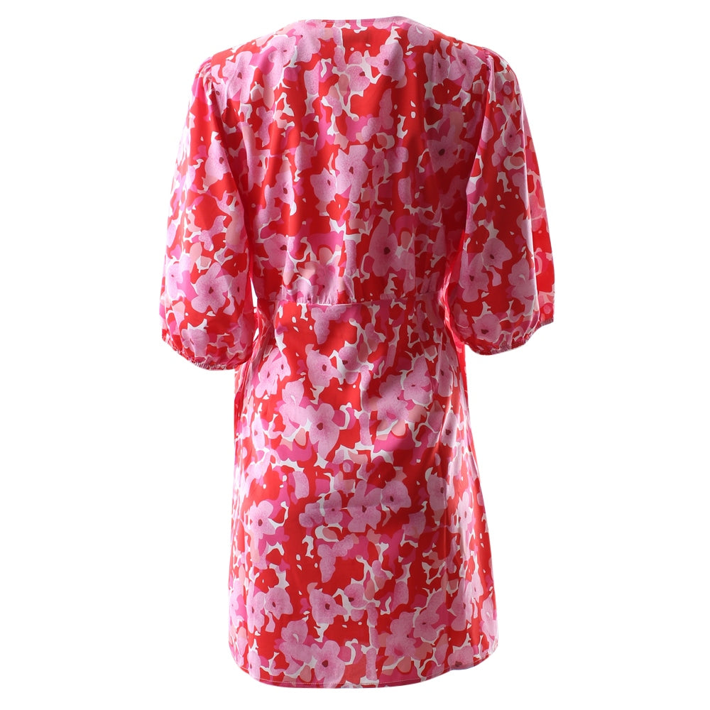 Rant & Rave Amanda Wrap Dress - Red