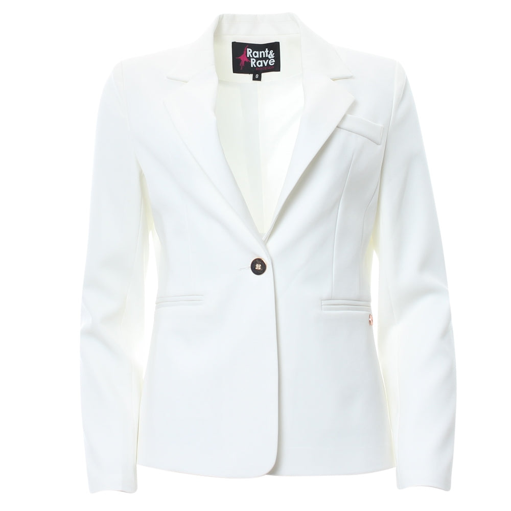 Rant & Rave Dervla Blazer - Cream