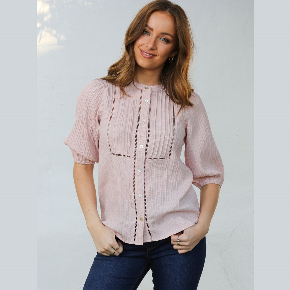 Rant & Rave Emily Shirt - Pink