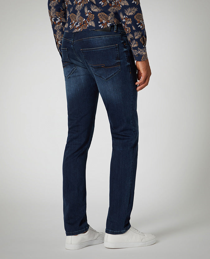Remus Uomo Apollo Jeans - Mid Wash Slim Fit