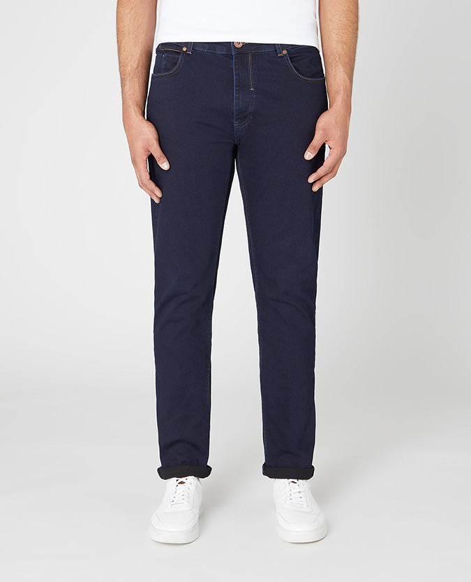 Remus Uomo Apollo Jeans - Dark Wash Power Stretch