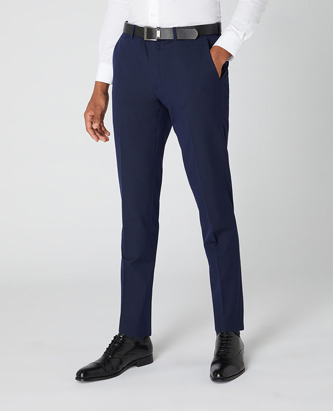 Remus Uomo Santi Trousers - French Navy 70470 78