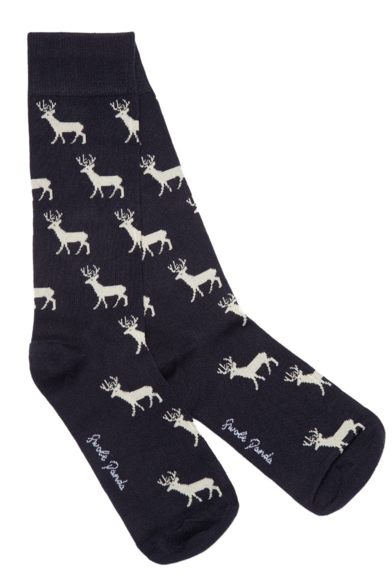 Swole Panda Stag Bamboo Socks